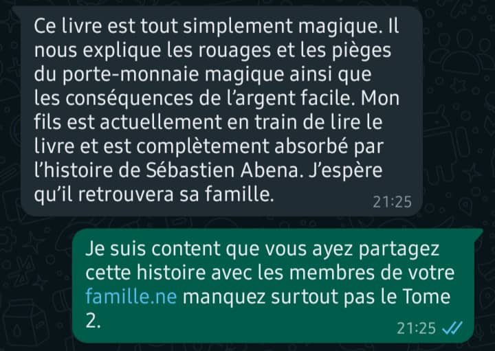 ABANDA Camille Livre J'ai Vendu mon Âme dans un Porte-monnaie Magique