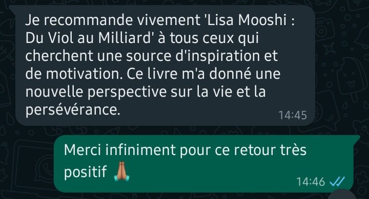 ABANDA Camille livre Lisa Mooshi : Du Viol au Milliard