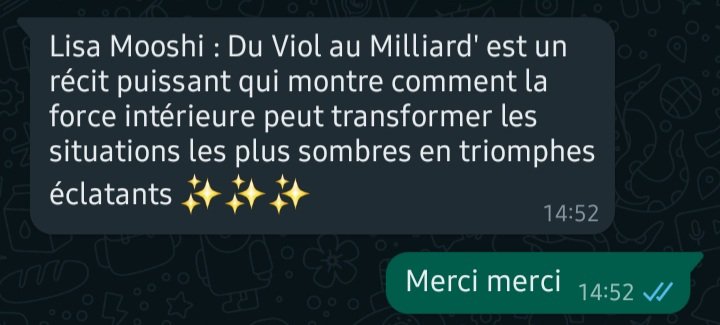 ABANDA Camille livre Lisa Mooshi : Du Viol au Milliard