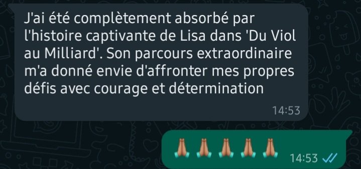 ABANDA Camille livre Lisa Mooshi : Du Viol au Milliard