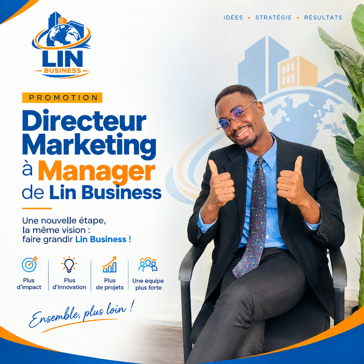 Promu manager de Lin Business après 2 mois, je partage mon parcours, mes défis et ma vision pour faire grandir cette holding au Cameroun